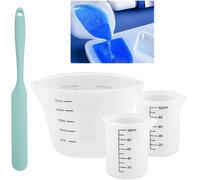 Set de 3 tasses à mesurer en silicone 100/250 ml