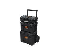 Keter 256982 ROC PRO Set de boîte à outils plastique noir
