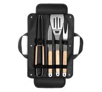 Set de 4 accessoires pour barbecue et plancha Livoo