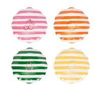 Table Passion - Set de 4 assiettes à dessert Tutti Frutti 20 cm
