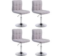 set de 4 bains de soleil - bain de soleil à marcher - facile à entretenir, hauteur réglable | Couleur : gris