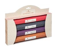 Set de 4 bâtons à encens ""Doli"" multicolore H23cm - Atmosphera Créateur d'intérieur
