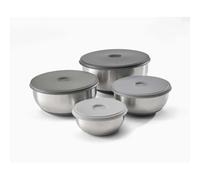 Set de 4 bols Joseph Joseph Nest PrepStore empilables avec couvercles.