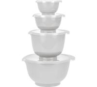 Set de 4 bols mélangeurs Rosti avec couvercle « Margrethe » New blanc (white) 0,25+0,5+1,5+3,0 L