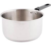 Set de 4 casseroles COSY & TRENDY Click 14 à 20 cm, Inox, Poignée amovible