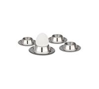 Karl Weis – Set de 4 coquetiers 15104 – Acier inoxydable – Gris