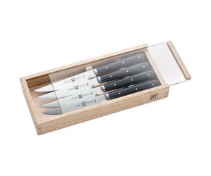Set de 4 couteaux à steak Zwilling dans un coffret en bois