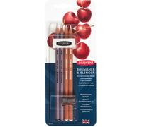 Set de 4 Crayons Mélangeurs & Illuminateurs,Gomme et Taille-Crayon Inclus,Qualité Professionnelle,2301774