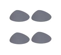 Set de 4 dessous-de-verre Stone 15x13cm LxWxH 15x13x0.5cm
