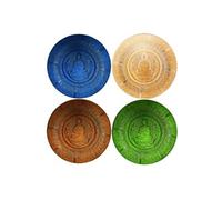 Set de 4 dessous de verres Bouddha