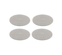 Set de 4 dessous-verre Ø 9cm H x Ø 0.5x9cm
