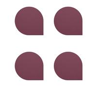 Set de 4 dessous-verre Stilla LxWxH 10x10x0,3cm
