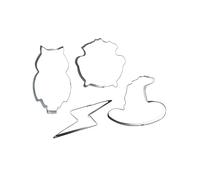 Set de 4 emporte-pièces Sorcier Scrapcooking