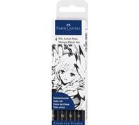 FABER-CASTELL Feutre encre de Chine PITT artist pen Manga