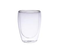 Set de 4 gobelets de 20 cl Volupt double paroi en verre borosilicate