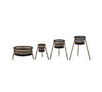 Set de 4 paniers à plantes Jardin Suspendu H x Ø 57x47cm