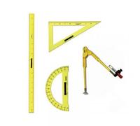 Set De 4 Pièces De Tracage Magnétique - Jaune -Ulmann