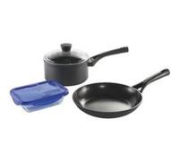 Set de 4 pièces PYREX® anti-adhésif tous feux dont induction, MASTER