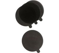 Set de 4 protèges table induction - Nostik - Noir - Plastique Noir G