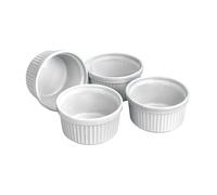 Set de 4 ramequins en céramique 9 cm Ibili