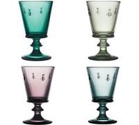La Rochère Verre à vin Abeille 24 cl – Lot de 4 Multicolore