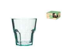 Set De 4 Verres Casablanca En Verre Recyclé Transparent Cl 26,5