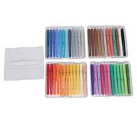 Set de 48 marqueurs acryliques, crayons de couleur acryliques à séchage rapide avec boîte de rangement pour les projets artistiques et de bricolage