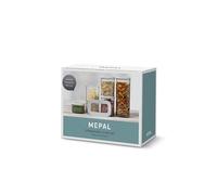 Rosti Mepal – Set de 5 boîtes Modula blanc hermétique empilable – 1x2000/1x1500/2x1000/1x425 ml
