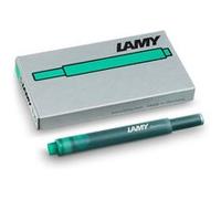 Lamy T10 Lot de 5 cartouches d'encre Vert