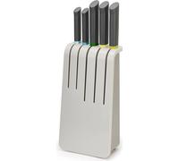 set de 5 couteaux de cuisine : couteau à éplucher, Santoku, couteau à découper, couteau à pain, couteau de chef Opal/Multicolore - Joseph Joseph Parasol housse de protection