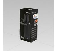 Set de 5 Couteaux JOCCA, Bloc en Polypropylène, Noir, Articles Culinaires