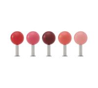 Set de 5 crochets muraux Dots Marrakech HxØ 9x5cm