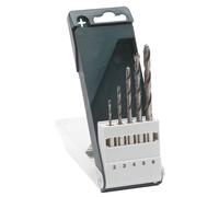 Set de 5 forets à bois hélicoïdale avec queue 6 pans Bosch 2609255326