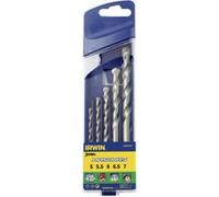 Irwin Set de forets maçonnerie 4 à 10 mm