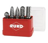 Set de 5 fraises HM de crabure RUKO Ø12mm