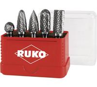 Set de 5 fraises HM de crabure RUKO Ø12mm