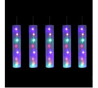 Set de 5 tubes lumineux multicouleur