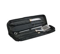 Campingaz Set d'ustensiles de barbecue 5 pièces en sacoche textile gris