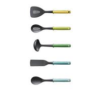 Joseph Joseph – Set d'ustensiles de cuisine DUO OPAL 10557 – 5 pièces nylon, support intégré