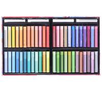 Set de 52 pastels à l'huile, couleurs riches et lumineuses, texture unique, écriture douce, forte adhérence, craies pastel, fournitures artistiques pour l'école