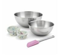 Set de 53 ustensiles de pâtisserie 50 moules à gâteaux 2 bols et 1 spatule pâtisserie Zenker Smart Pastry