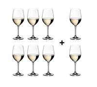 Set de 6+2 de verres á vin Vigonier Vinum h 19.8cm , 350ml
