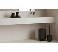 Set de 6 accessoires de salle de bain : Blanc