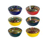 Set de 6 bols bohèmes Henten Home en porcelaine