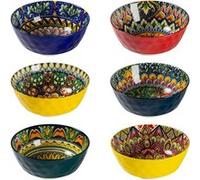 Set de 6 bols bohèmes Henten Home en porcelaine