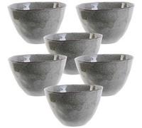 Set de 6 bols GALET 55 n céramique gris - ALTOBUY Gris