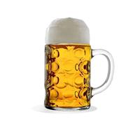 Verre a biere, Chope de bière lot de 6, ISAR - 1 litre