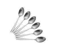 Set de 6 Cuillères à Soupe Format 21.5cm en Acier Inoxydable Cheffinger Argent