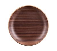 Set de 6 dessous de verre bois brun 12 c