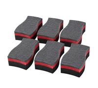 Set de 6 Éponges Barbecue Double Face - Nettoyage Grill, Grille, Couvercle et Plancha Absorbantes Durables